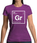 Graeme - Periodic Element Womens T-Shirt Graeme - Periodic Element Womens T-Shirt