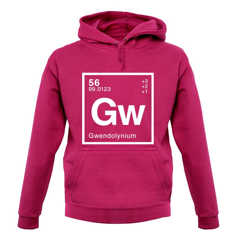 Gwendolyn - Periodic Element unisex hoodie Gwendolyn - Periodic Element unisex hoodie