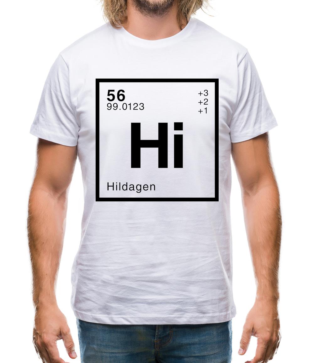 Hilda - Periodic Element Mens T-Shirt Hilda - Periodic Element Mens T-Shirt