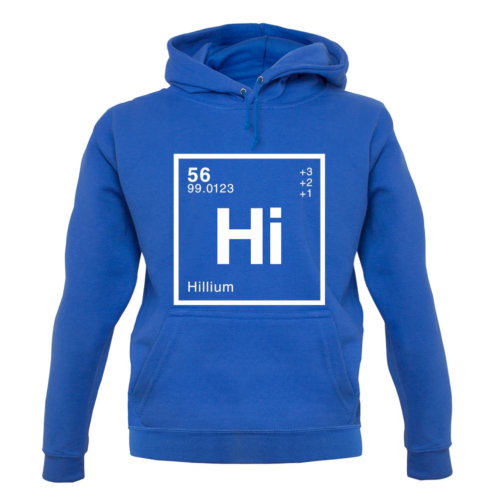 Hill - Periodic Element unisex hoodie Hill - Periodic Element unisex hoodie