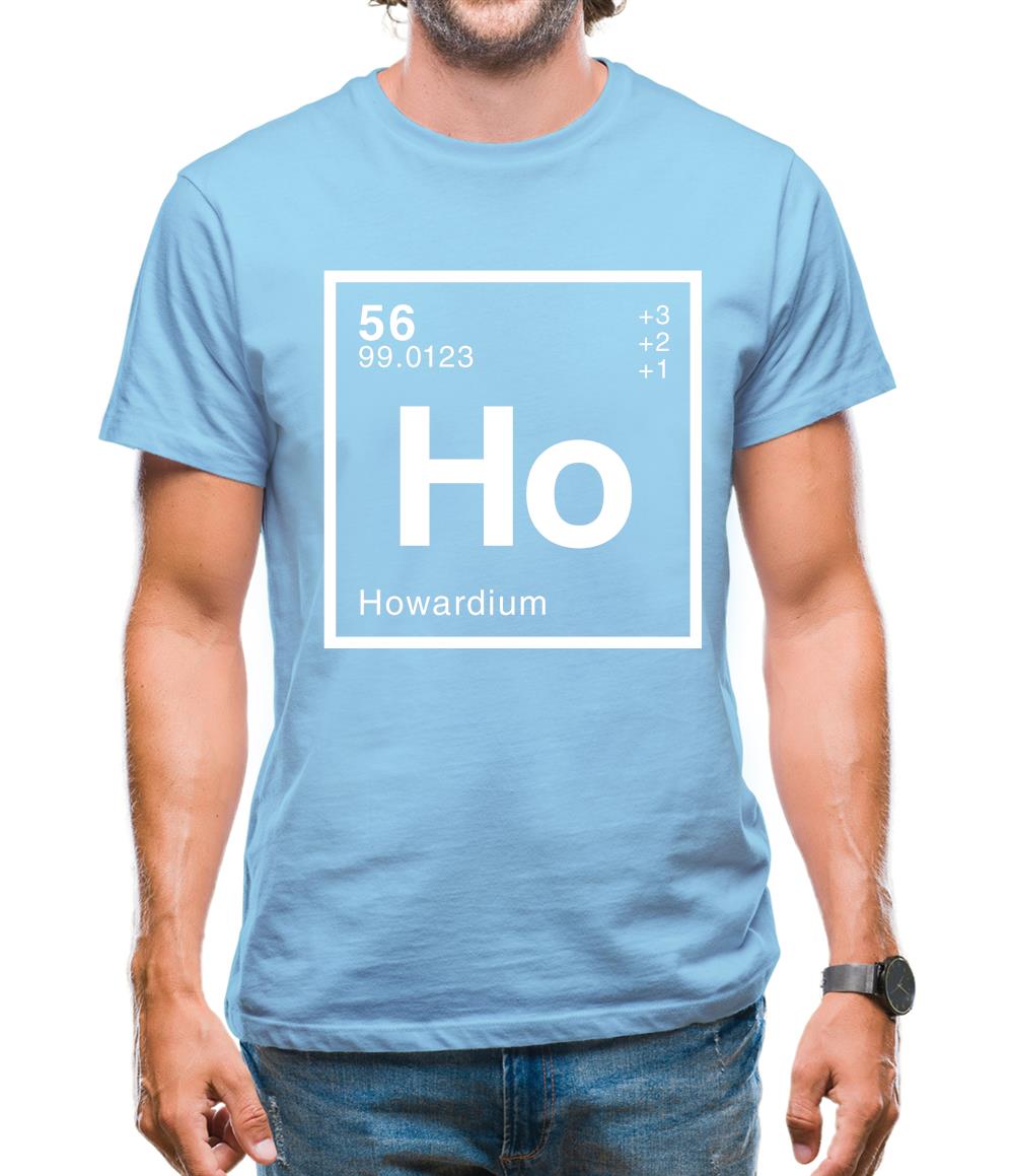 Howard - Periodic Element Mens T-Shirt Howard - Periodic Element Mens T-Shirt