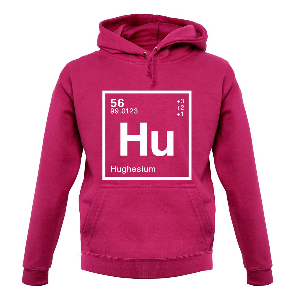 Hughes - Periodic Element unisex hoodie Hughes - Periodic Element unisex hoodie
