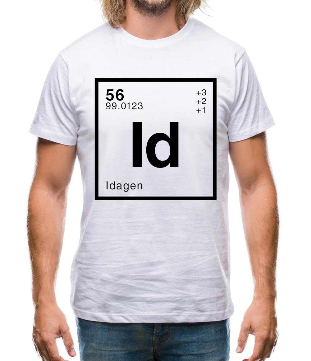 Ida - Periodic Element Mens T-Shirt Ida - Periodic Element Mens T-Shirt