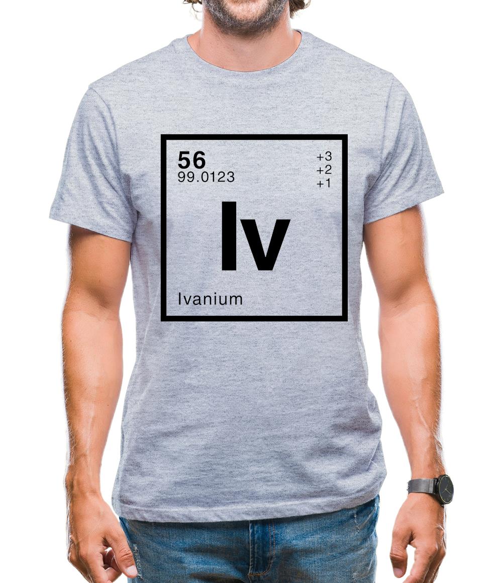 Ivan - Periodic Element Mens T-Shirt Ivan - Periodic Element Mens T-Shirt