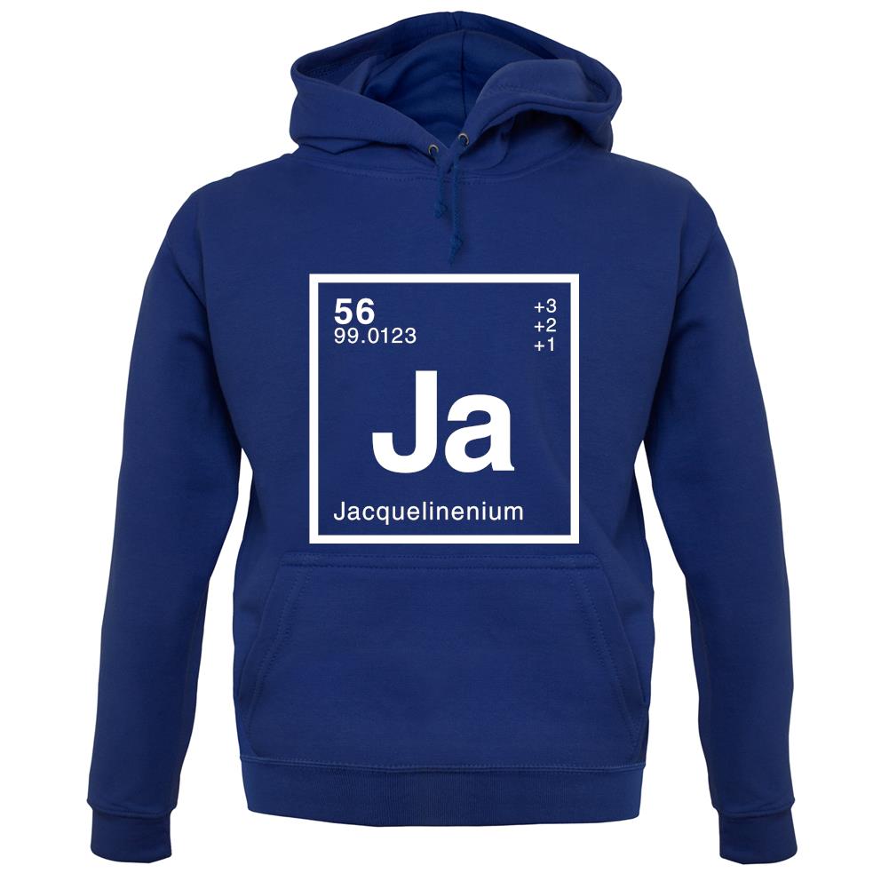 Jacqueline - Periodic Element unisex hoodie Jacqueline - Periodic Element unisex hoodie