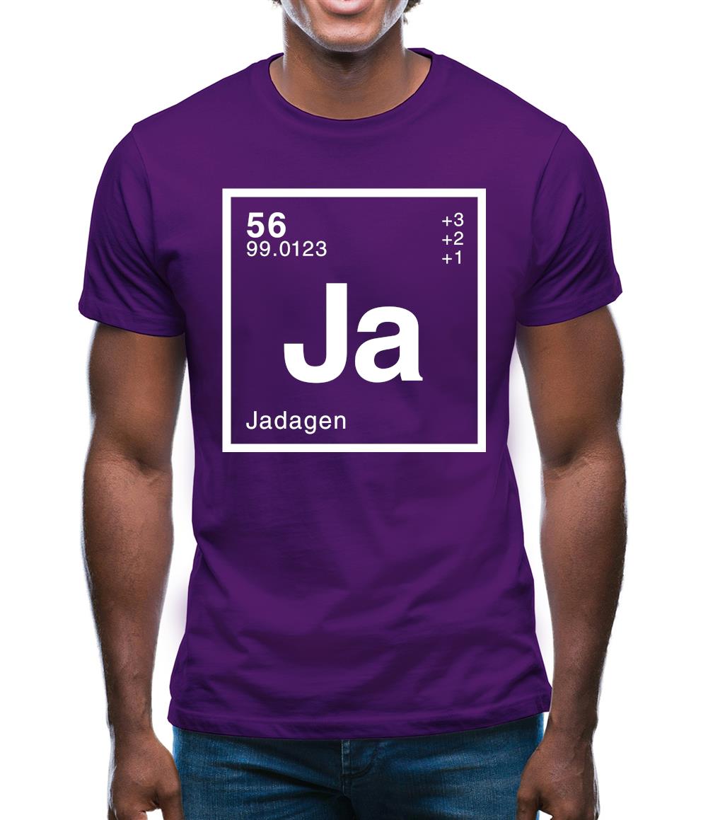 Jada - Periodic Element Mens T-Shirt Jada - Periodic Element Mens T-Shirt