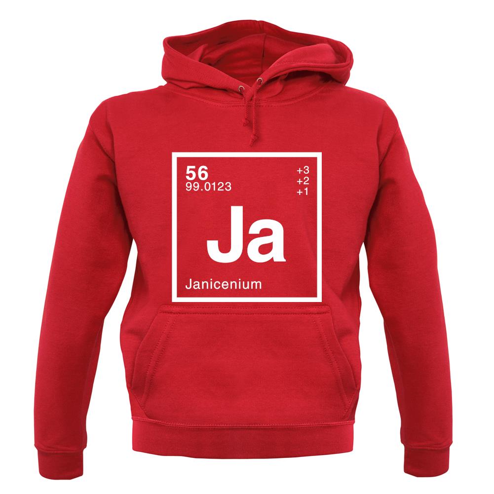 Janice - Periodic Element unisex hoodie Janice - Periodic Element unisex hoodie