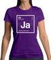 Jasmine - Periodic Element Womens T-Shirt Jasmine - Periodic Element Womens T-Shirt