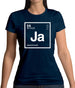 Jason - Periodic Element Womens T-Shirt Jason - Periodic Element Womens T-Shirt