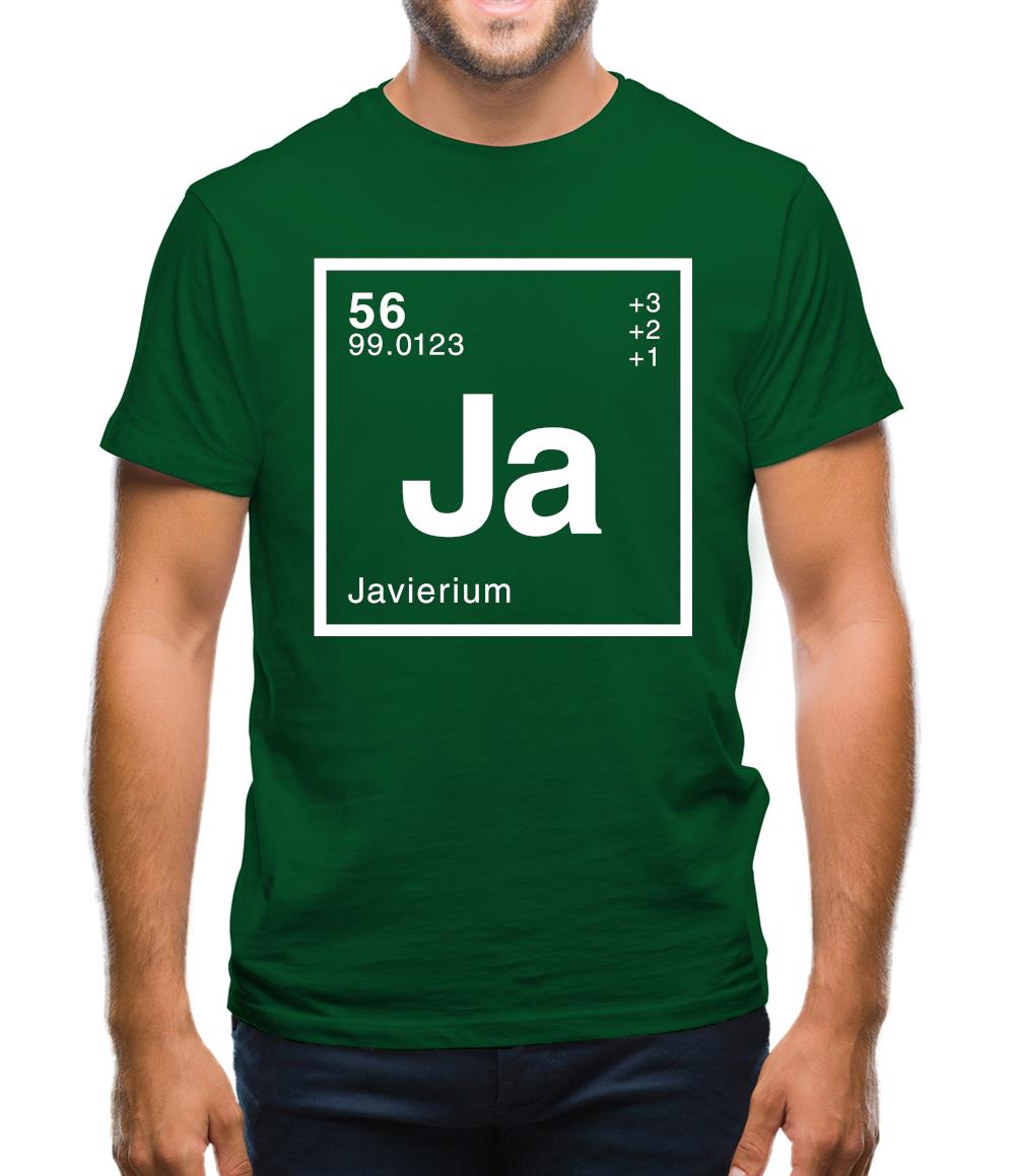 Javier - Periodic Element Mens T-Shirt Javier - Periodic Element Mens T-Shirt