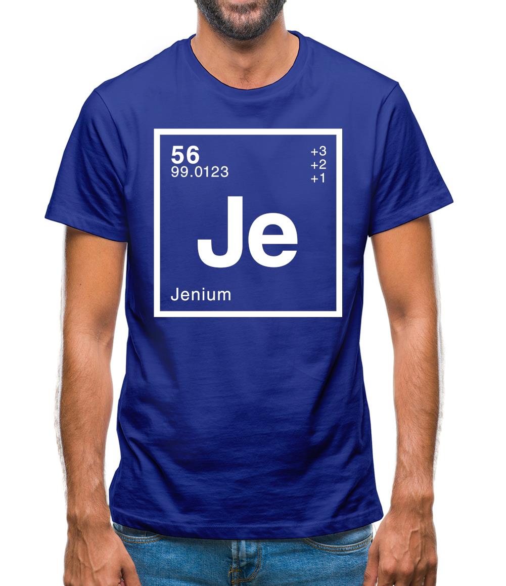 Jen - Periodic Element Mens T-Shirt Jen - Periodic Element Mens T-Shirt