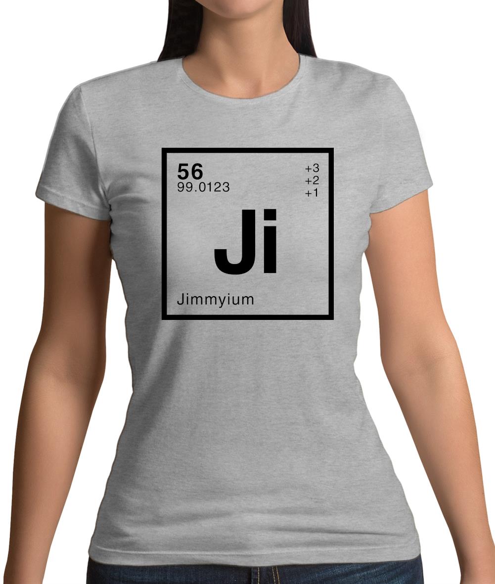 Jimmy - Periodic Element Womens T-Shirt Jimmy - Periodic Element Womens T-Shirt