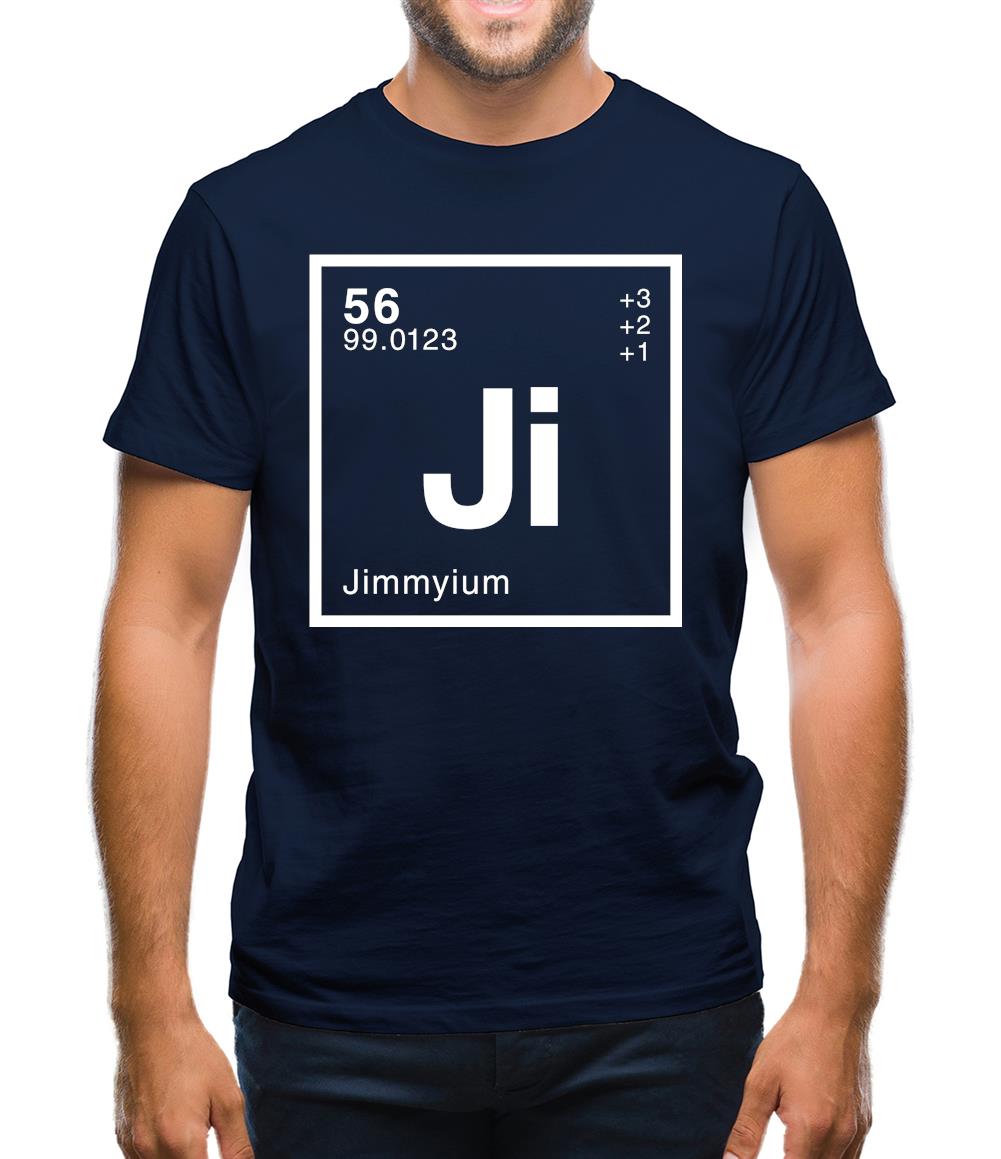 Jimmy - Periodic Element Mens T-Shirt Jimmy - Periodic Element Mens T-Shirt