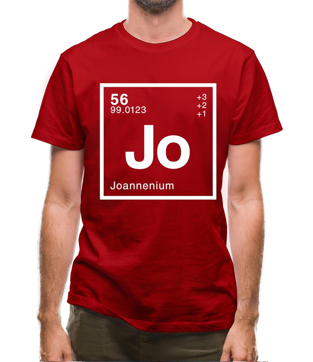 Joanne - Periodic Element Mens T-Shirt Joanne - Periodic Element Mens T-Shirt
