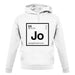 Josephine - Periodic Element unisex hoodie Josephine - Periodic Element unisex hoodie