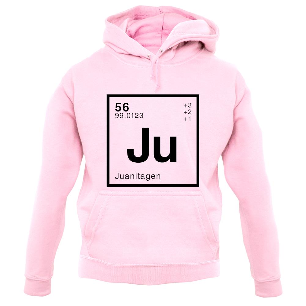 Juanita - Periodic Element unisex hoodie Juanita - Periodic Element unisex hoodie