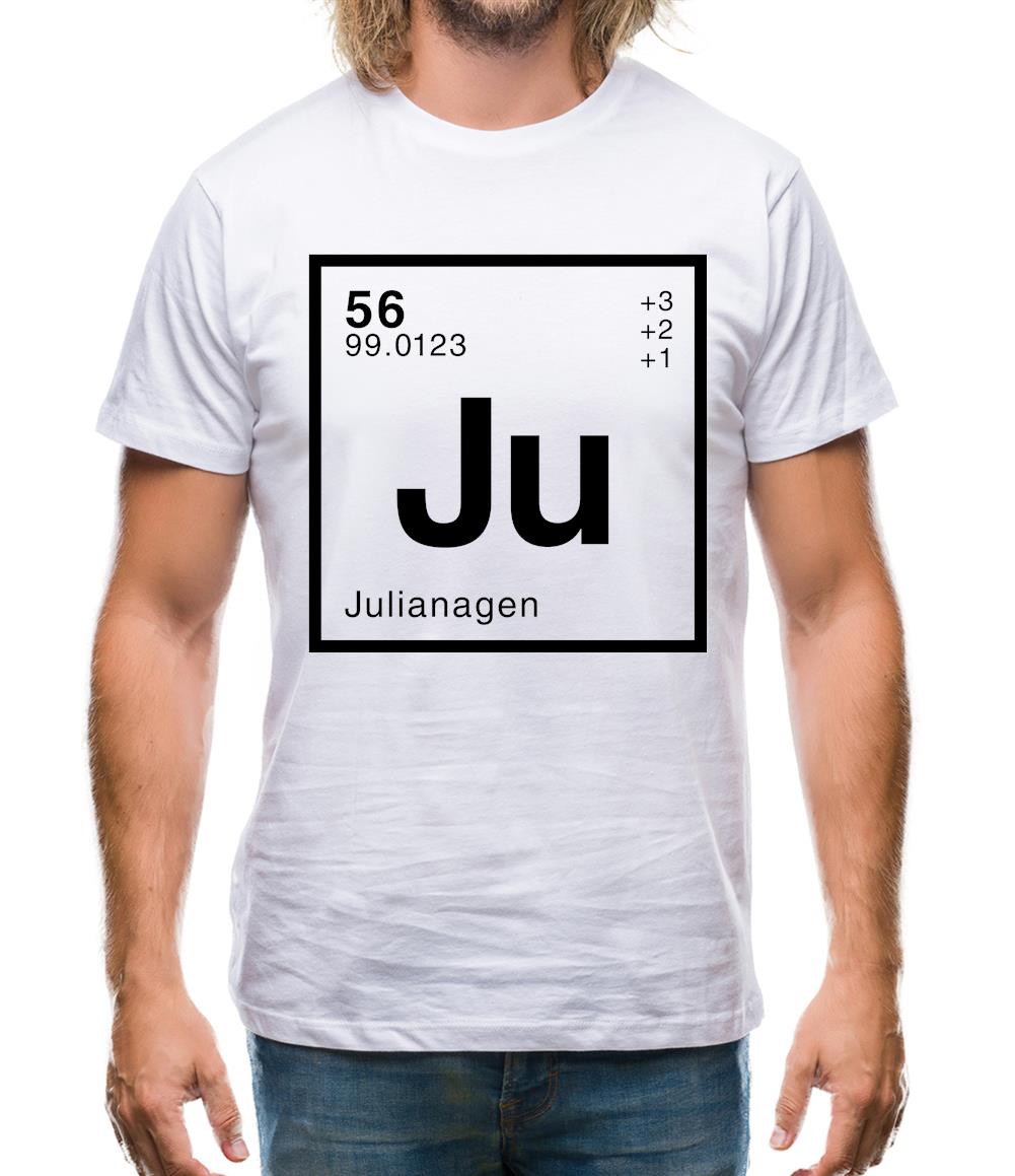 Juliana - Periodic Element Mens T-Shirt Juliana - Periodic Element Mens T-Shirt