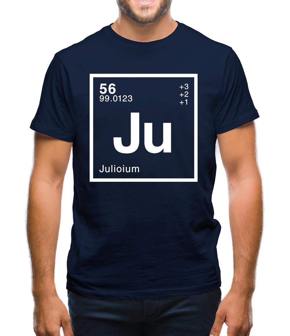 Julio - Periodic Element Mens T-Shirt Julio - Periodic Element Mens T-Shirt