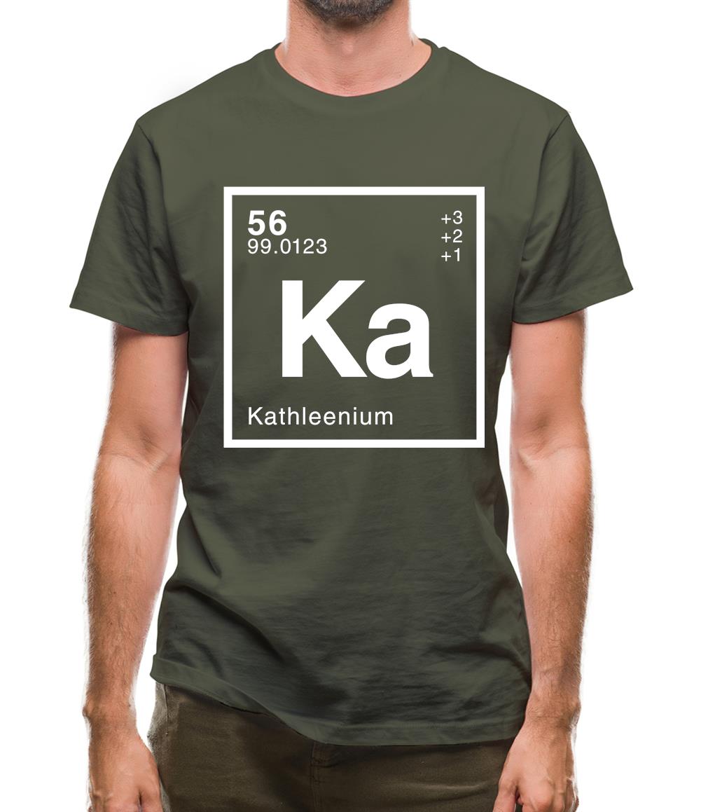 Kathleen - Periodic Element Mens T-Shirt Kathleen - Periodic Element Mens T-Shirt