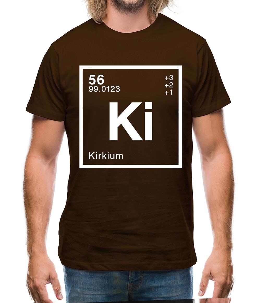 Kirk - Periodic Element Mens T-Shirt Kirk - Periodic Element Mens T-Shirt