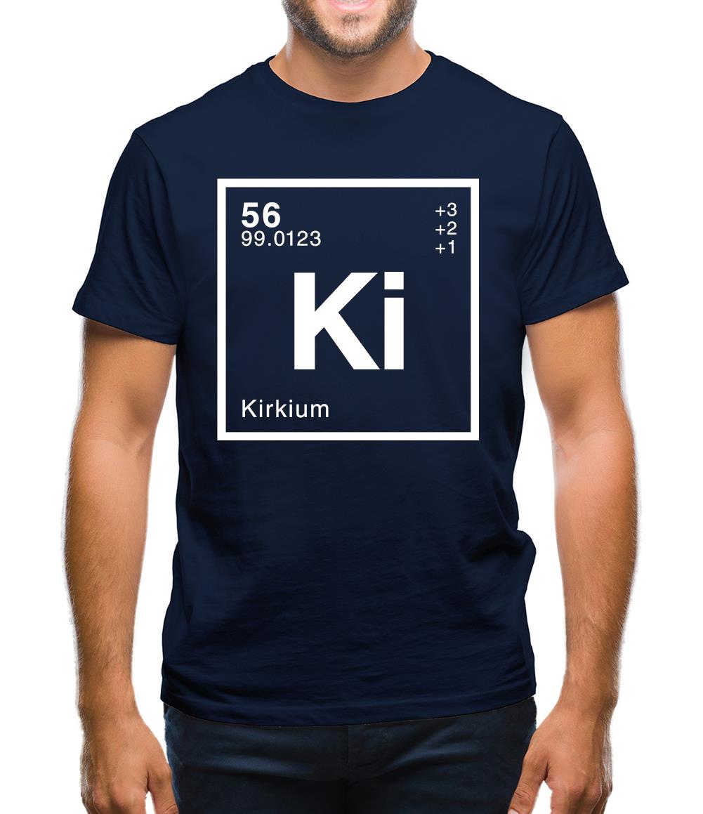 Kirk - Periodic Element Mens T-Shirt Kirk - Periodic Element Mens T-Shirt