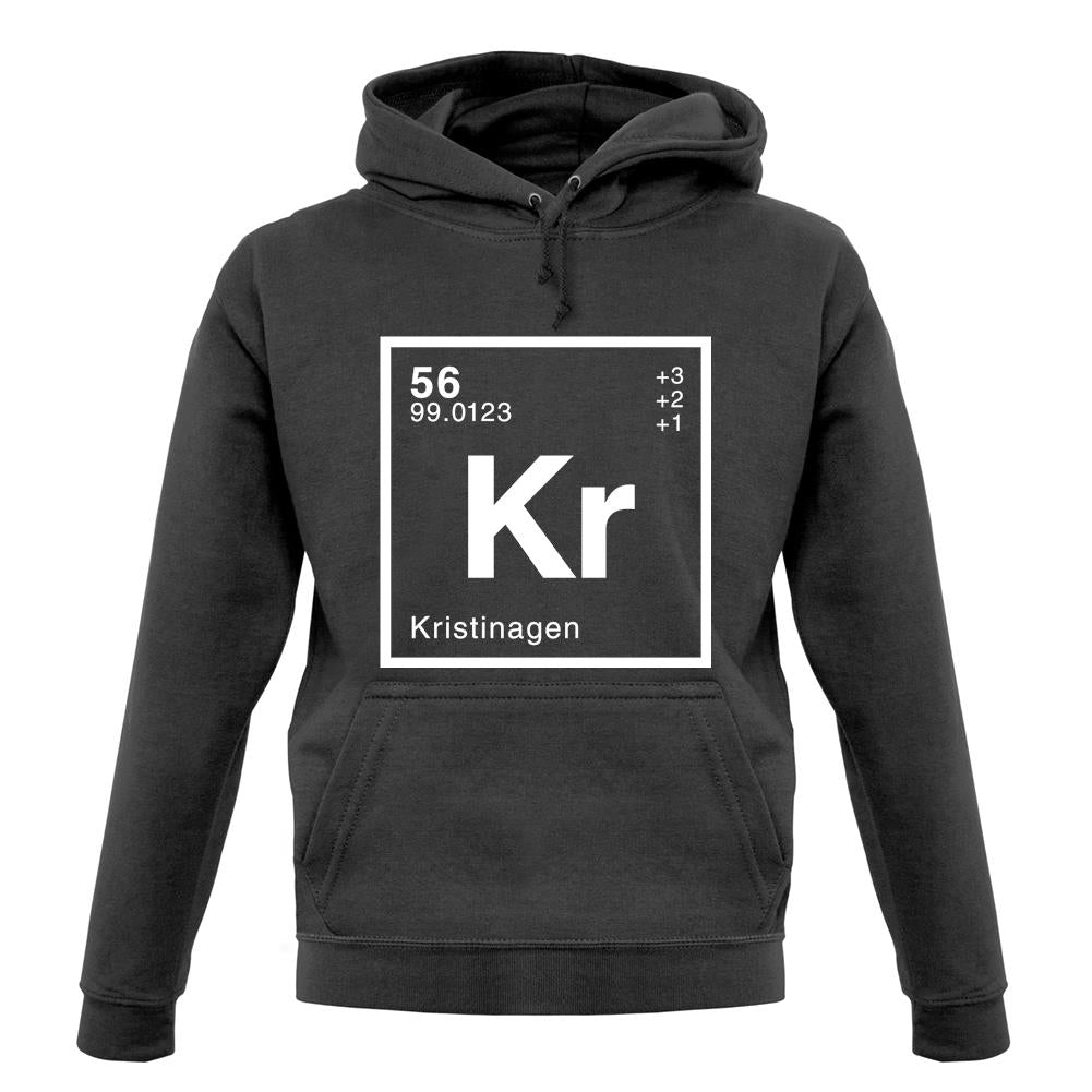 Kristina - Periodic Element unisex hoodie Kristina - Periodic Element unisex hoodie