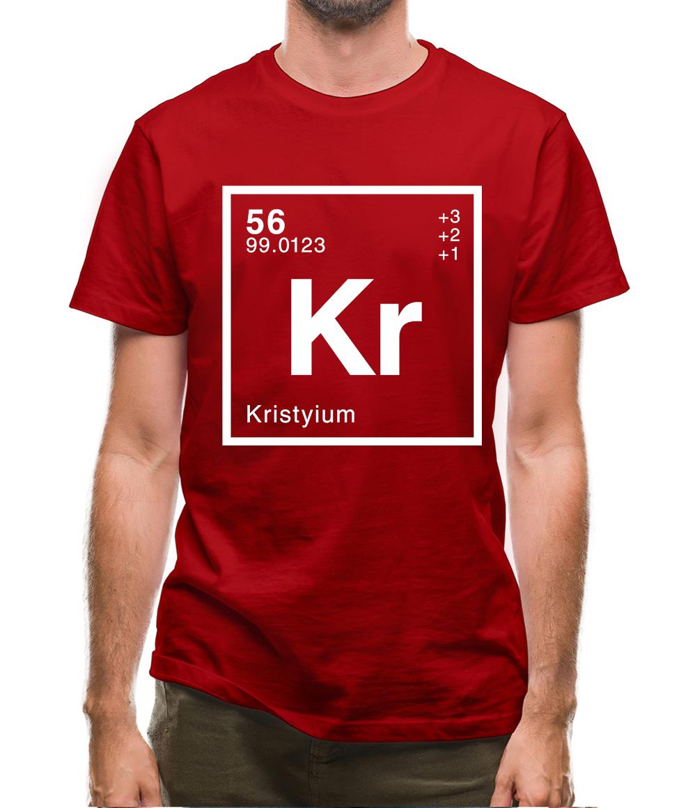 Kristy - Periodic Element Mens T-Shirt Kristy - Periodic Element Mens T-Shirt
