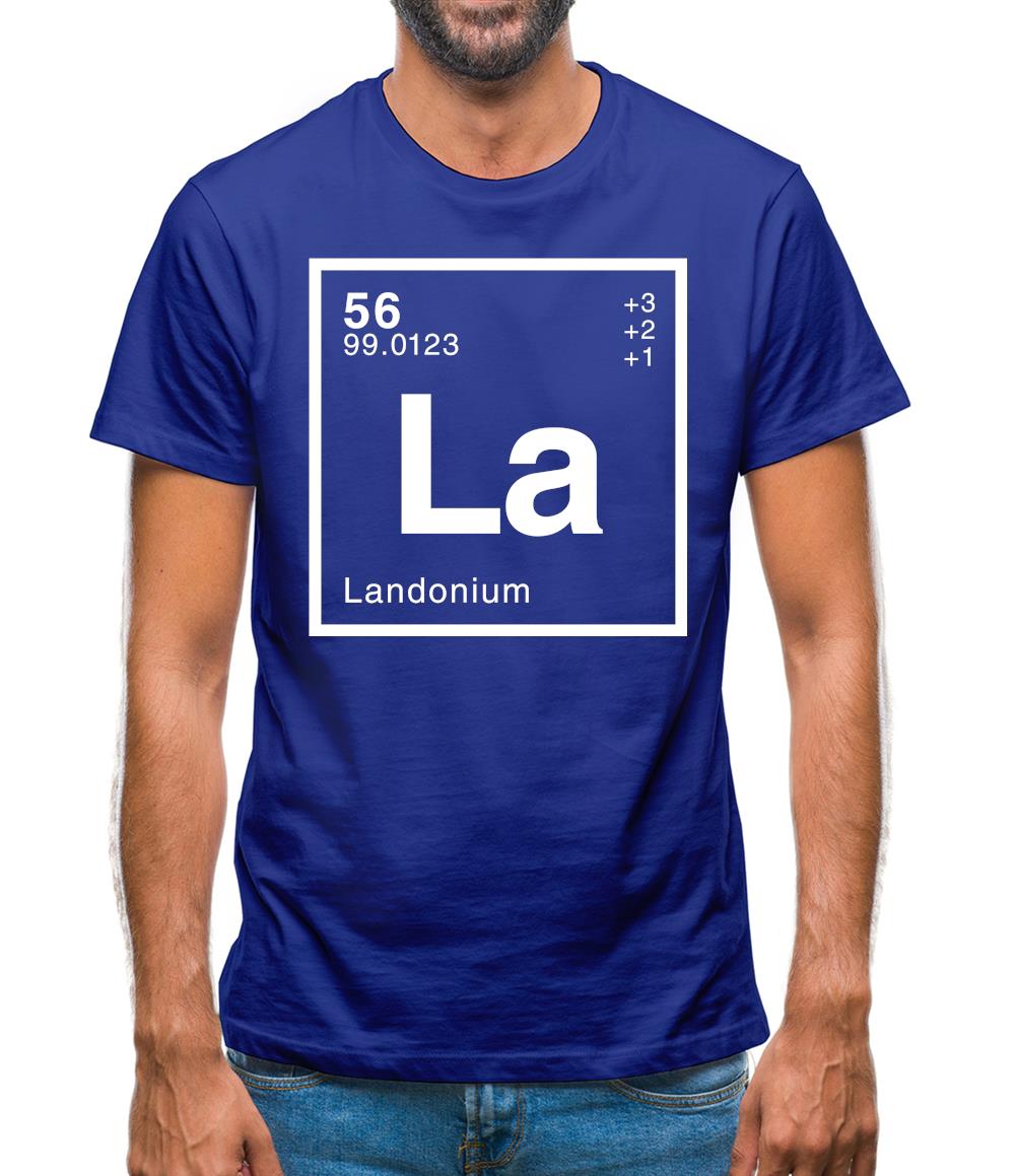 Landon - Periodic Element Mens T-Shirt Landon - Periodic Element Mens T-Shirt
