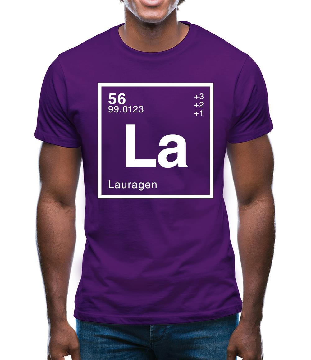 Laura - Periodic Element Mens T-Shirt Laura - Periodic Element Mens T-Shirt