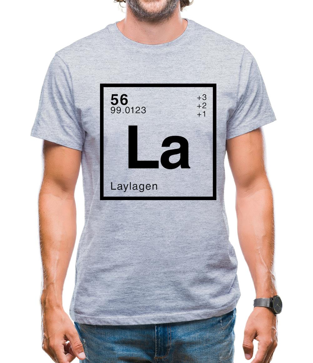 Layla - Periodic Element Mens T-Shirt Layla - Periodic Element Mens T-Shirt