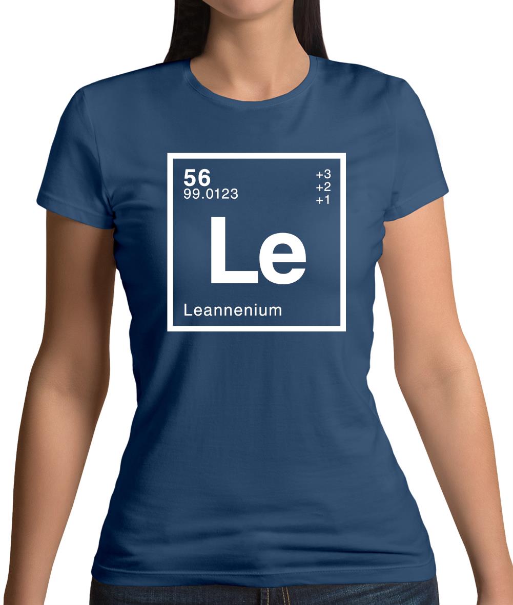 Leanne - Periodic Element Womens T-Shirt Leanne - Periodic Element Womens T-Shirt