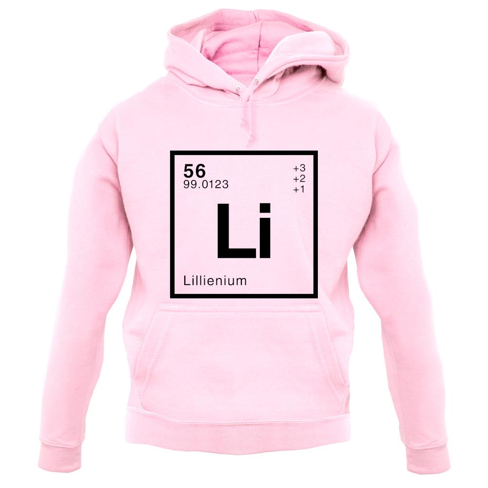 Lillie - Periodic Element unisex hoodie Lillie - Periodic Element unisex hoodie