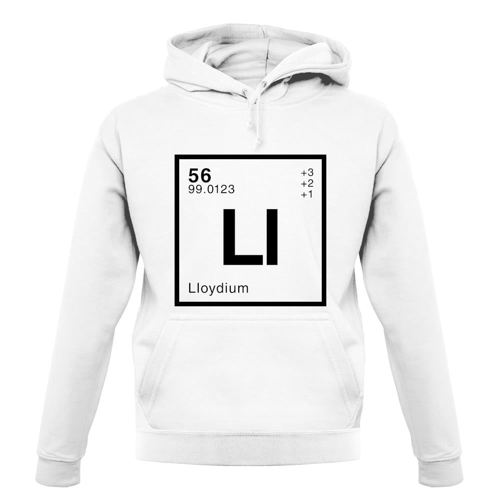 Lloyd - Periodic Element unisex hoodie Lloyd - Periodic Element unisex hoodie