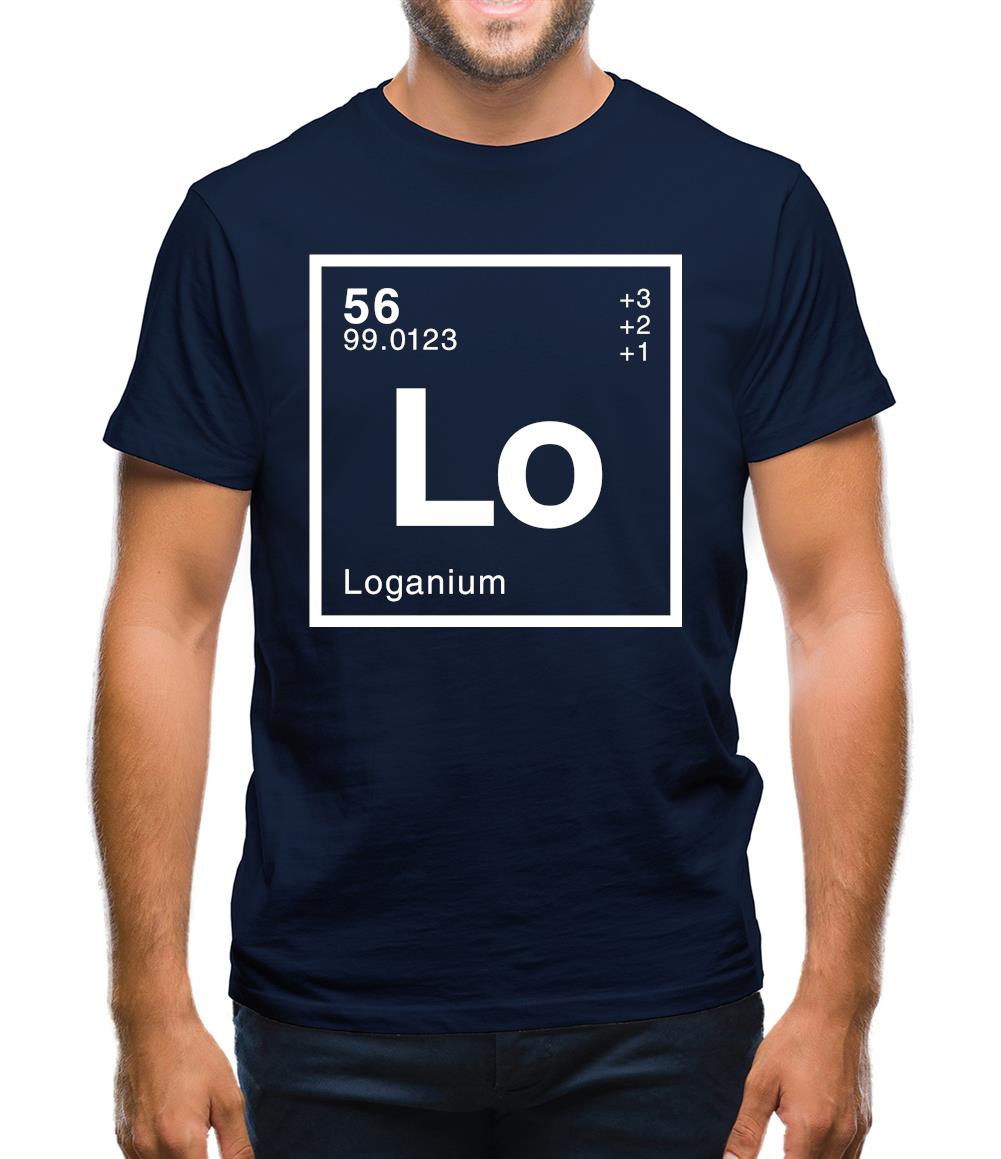 Logan - Periodic Element Mens T-Shirt Logan - Periodic Element Mens T-Shirt