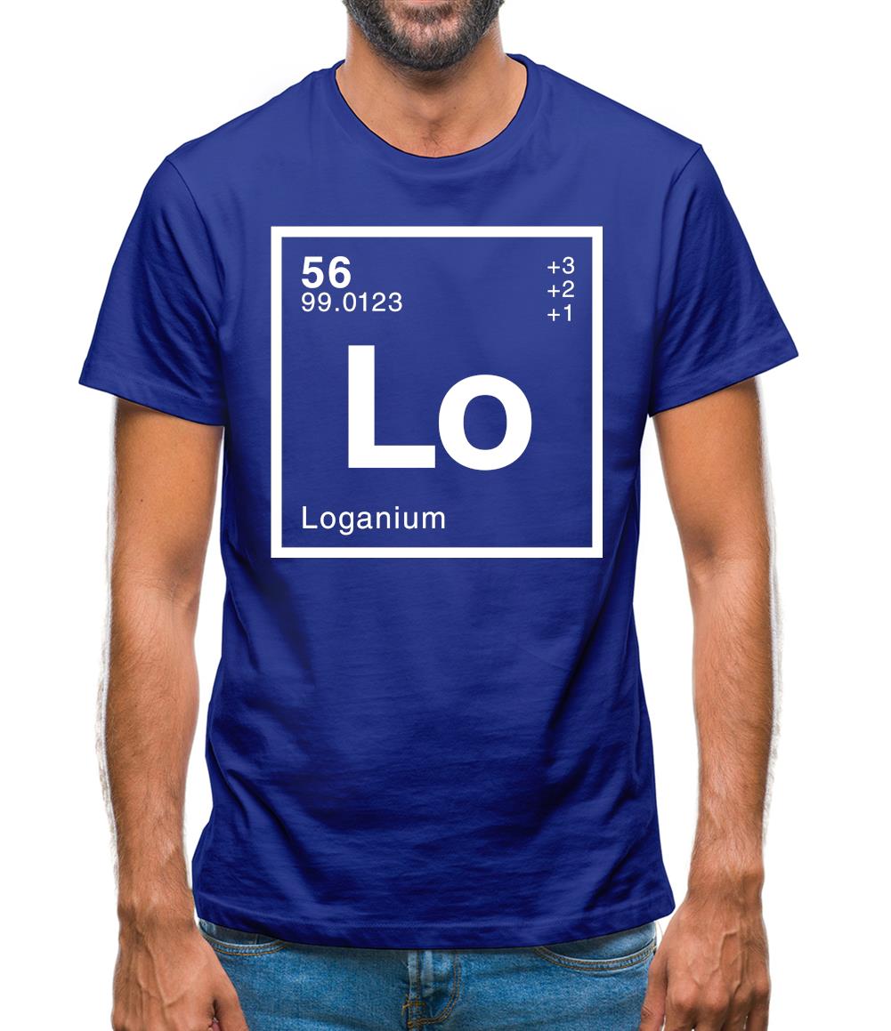 Logan - Periodic Element Mens T-Shirt Logan - Periodic Element Mens T-Shirt