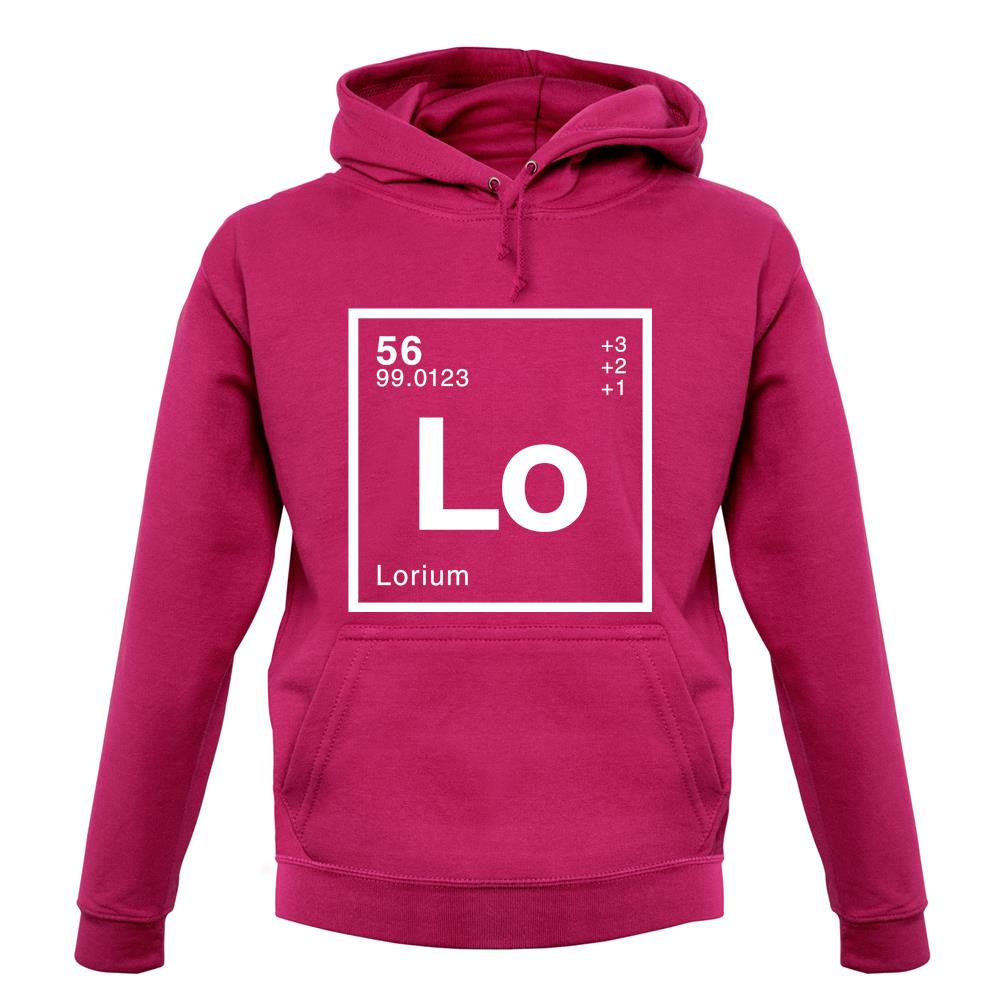 Lori - Periodic Element unisex hoodie Lori - Periodic Element unisex hoodie