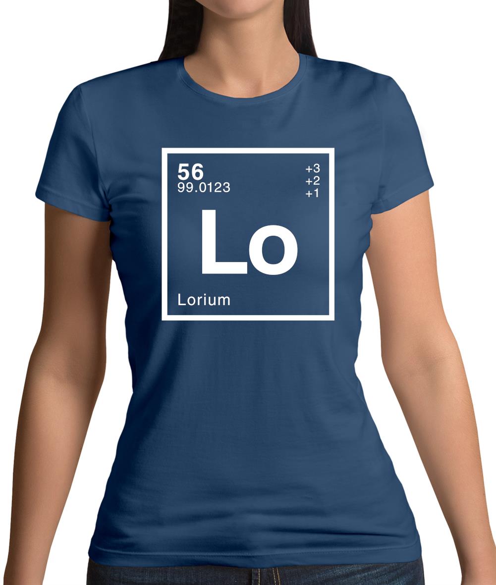Lori - Periodic Element Womens T-Shirt Lori - Periodic Element Womens T-Shirt
