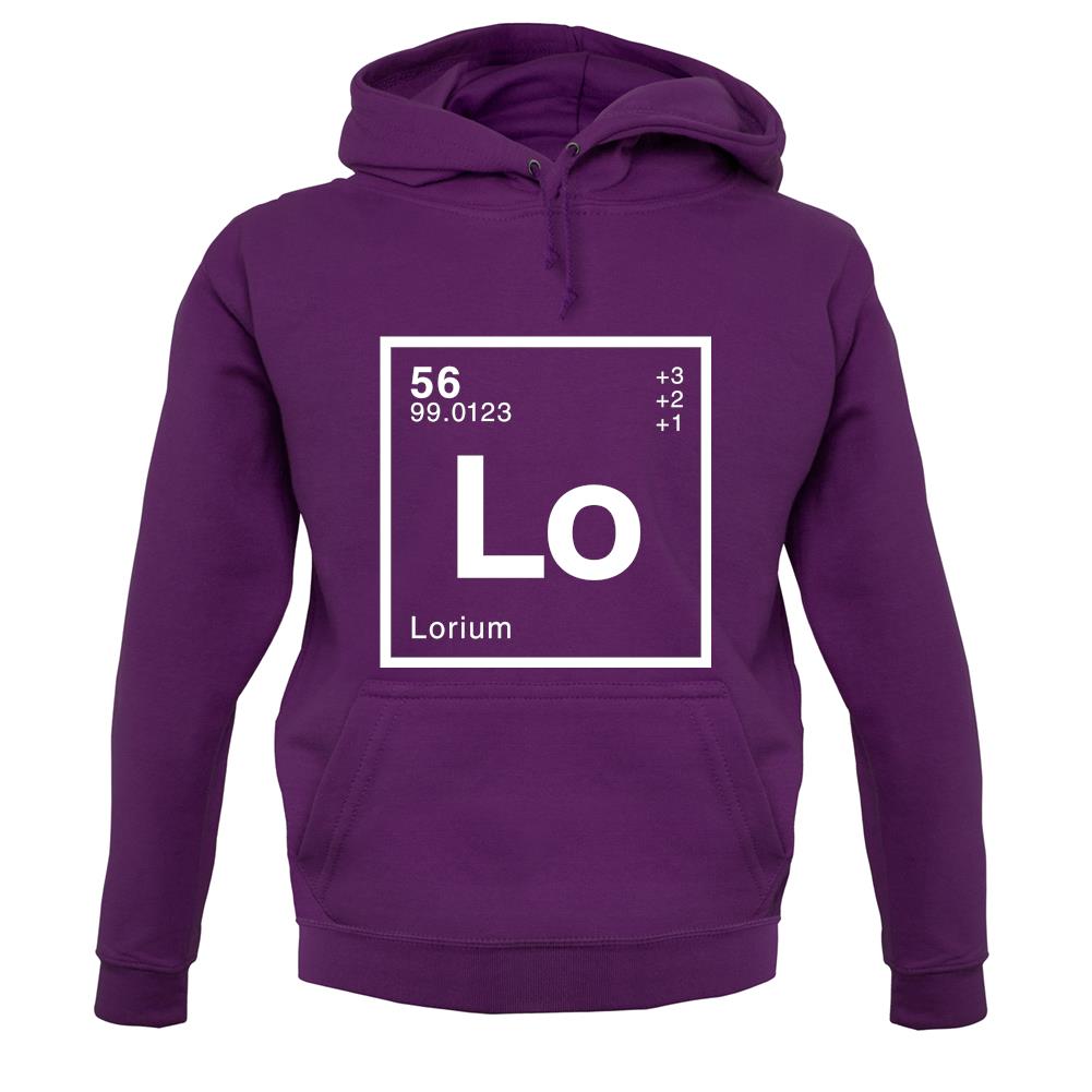 Lori - Periodic Element unisex hoodie Lori - Periodic Element unisex hoodie