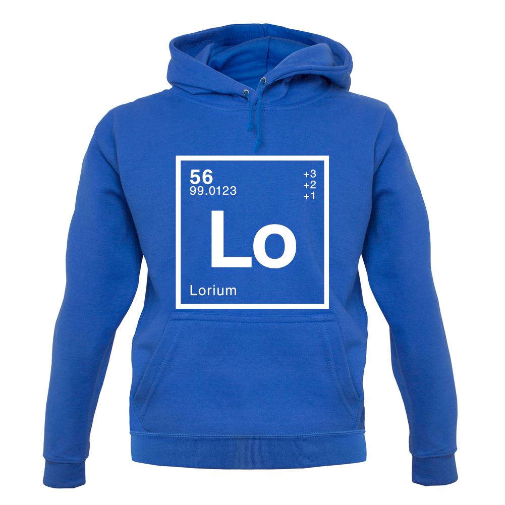 Lori - Periodic Element unisex hoodie Lori - Periodic Element unisex hoodie