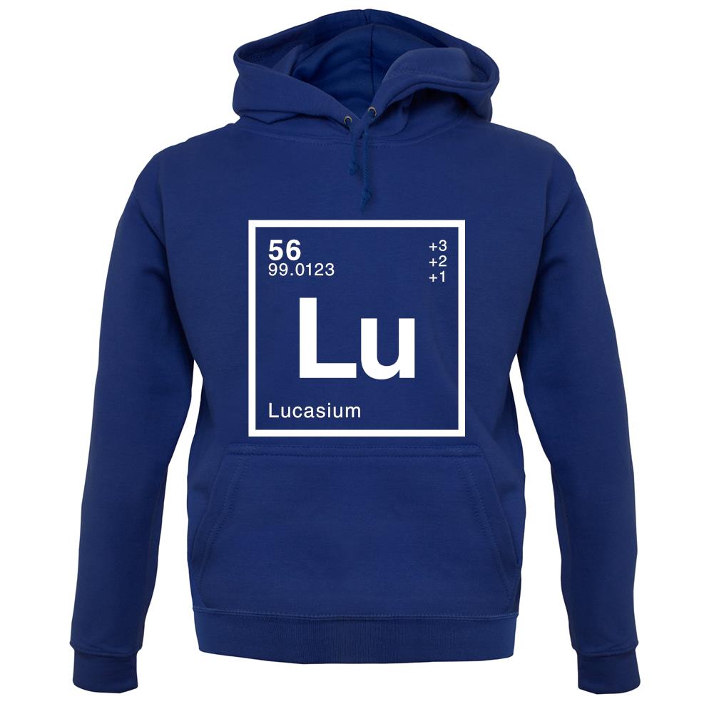 Lucas - Periodic Element unisex hoodie Lucas - Periodic Element unisex hoodie