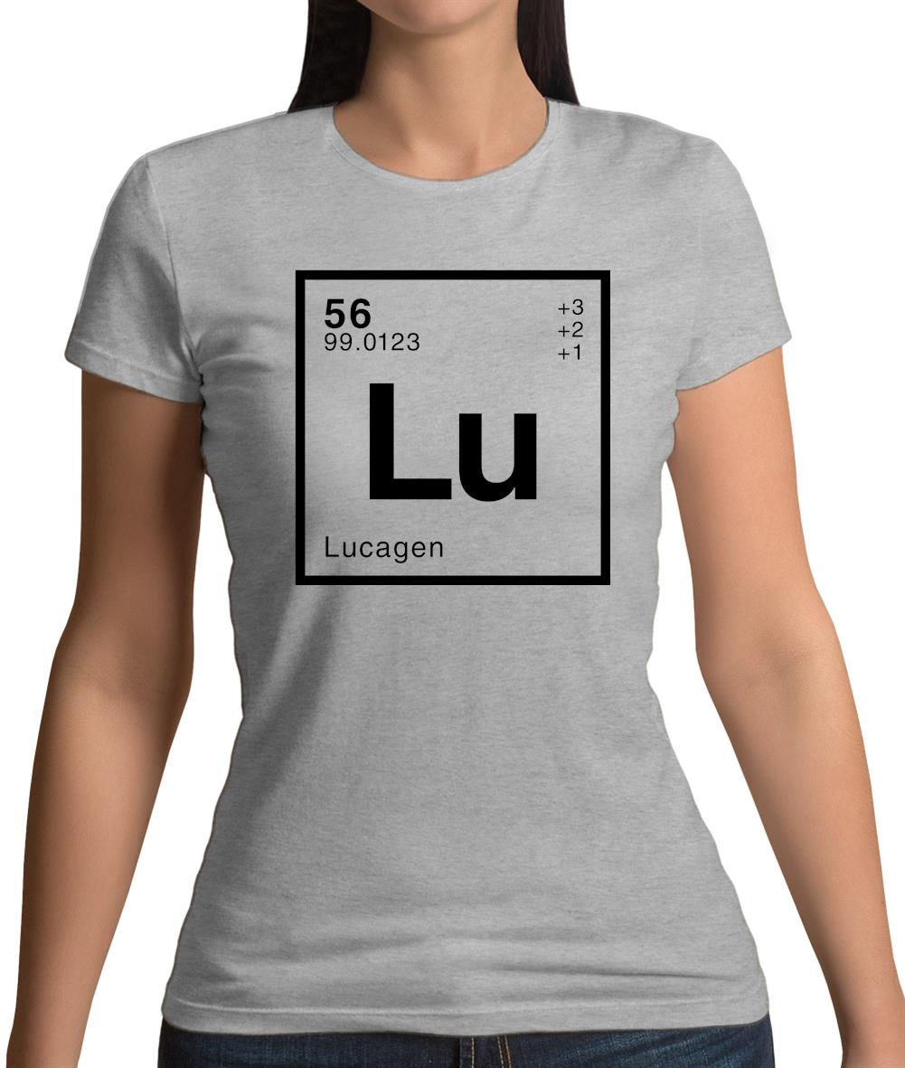 Luca - Periodic Element Womens T-Shirt Luca - Periodic Element Womens T-Shirt