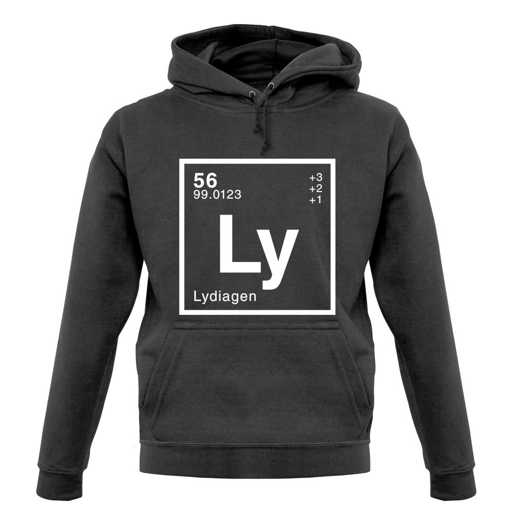 Lydia - Periodic Element unisex hoodie Lydia - Periodic Element unisex hoodie
