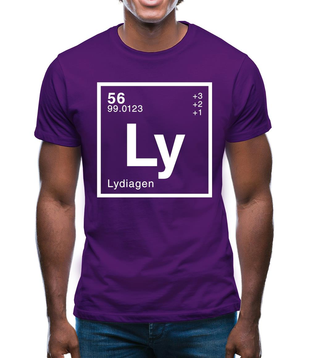 Lydia - Periodic Element Mens T-Shirt Lydia - Periodic Element Mens T-Shirt