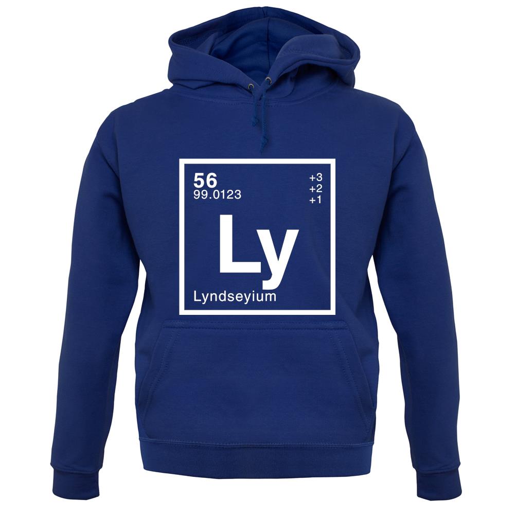 Lyndsey - Periodic Element unisex hoodie Lyndsey - Periodic Element unisex hoodie