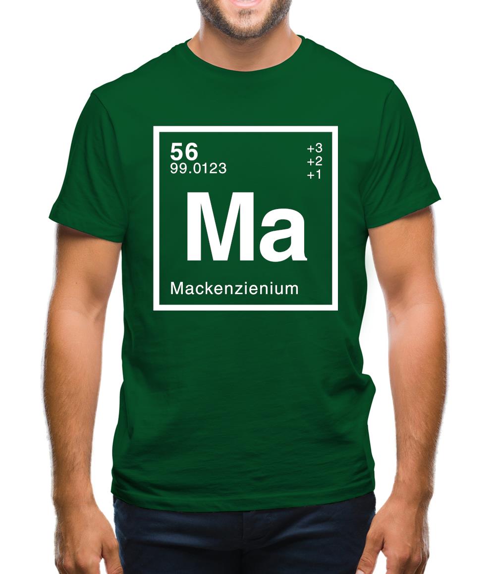 Mackenzie - Periodic Element Mens T-Shirt Mackenzie - Periodic Element Mens T-Shirt