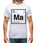 Marian - Periodic Element Mens T-Shirt Marian - Periodic Element Mens T-Shirt