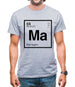 Maria - Periodic Element Mens T-Shirt Maria - Periodic Element Mens T-Shirt
