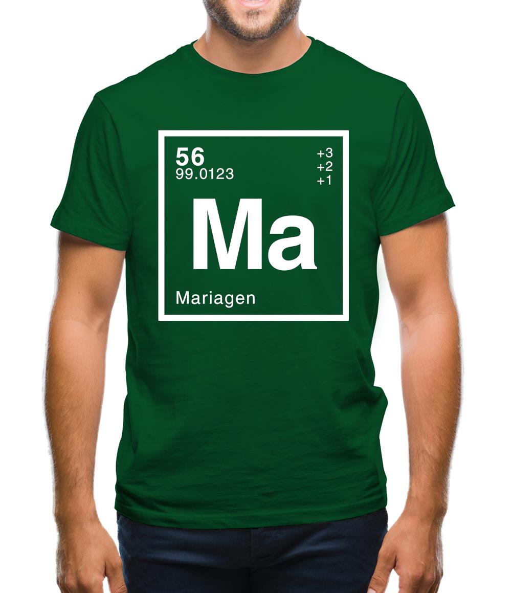 Maria - Periodic Element Mens T-Shirt Maria - Periodic Element Mens T-Shirt