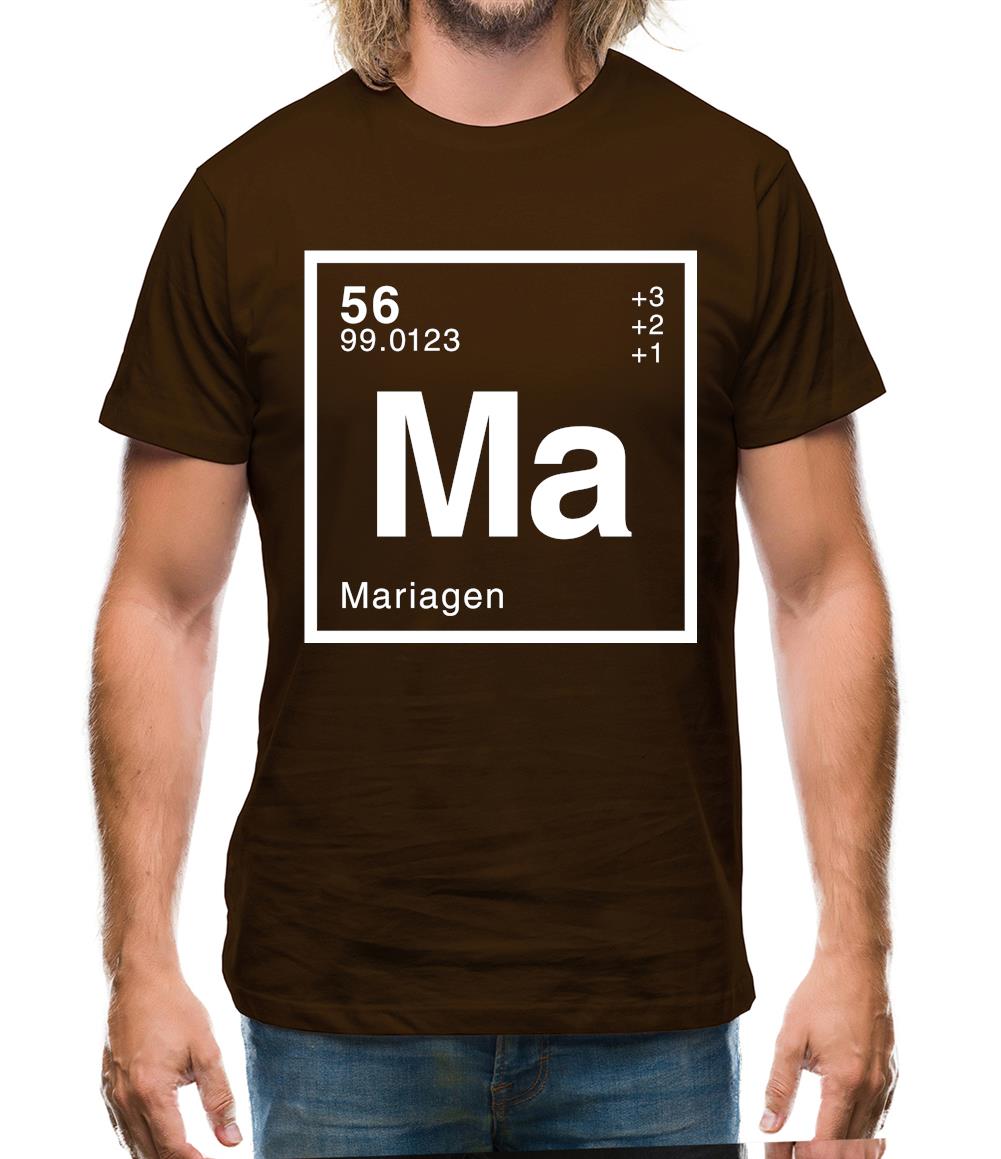 Maria - Periodic Element Mens T-Shirt Maria - Periodic Element Mens T-Shirt