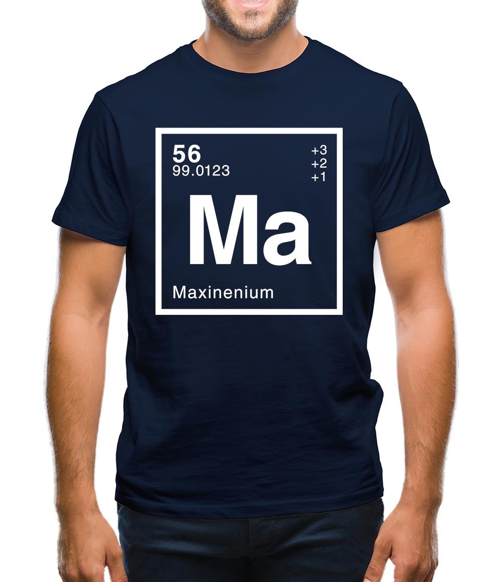 Maxine - Periodic Element Mens T-Shirt Maxine - Periodic Element Mens T-Shirt
